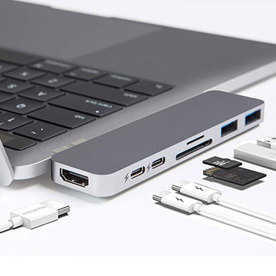 HyperDrive Dual Mac Pro USB C Hub