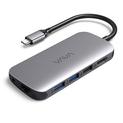 VAVA USB C Hub 9-in-1 Adapter with PD Power Delivery
